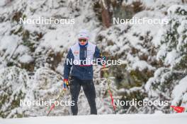 03.11.2023, Bessans, France (FRA): Jules Chappaz (FRA) - Cross-Country training, Bessans (FRA). www.nordicfocus.com. © Authamayou/NordicFocus. Every downloaded picture is fee-liable.