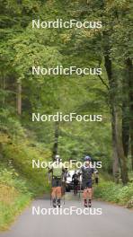 29.09.2023, Oberhof, Germany (GER): Beda Klee (SUI), Cla-Ursin Nufer (SUI), (l-r) - Cross-Country training, Oberhof (GER). www.nordicfocus.com. © Reichert/NordicFocus. Every downloaded picture is fee-liable.