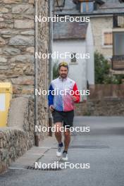 13.09.2023, Font-Romeu, France (FRA): Alexandre Rousselet (FRA), Coach Team France - Cross-Country training, Font-Romeu (FRA). www.nordicfocus.com. © Authamayou/NordicFocus. Every downloaded picture is fee-liable.