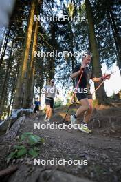 26.09.2023, Oberhof, Germany (GER): Avelino Naepflin (SUI) - Cross-Country training, Oberhof (GER). www.nordicfocus.com. © Reichert/NordicFocus. Every downloaded picture is fee-liable.
