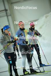 29.09.2023, Oberhof, Germany (GER): Katharina Hennig (GER), Coletta Rydzek (GER), (l-r) - Cross-Country, race, ZLK, Oberhof (GER). www.nordicfocus.com. © Reichert/NordicFocus. Every downloaded picture is fee-liable.