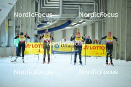 29.09.2023, Oberhof, Germany (GER): Maren Koenig (GER), Emily Herrnkind (GER), Christina Doehringer (GER), (l-r) - Cross-Country, race, ZLK, Oberhof (GER). www.nordicfocus.com. © Reichert/NordicFocus. Every downloaded picture is fee-liable.