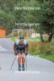 17.09.2023, Font-Romeu, France (FRA): Richard Jouve (FRA) - Cross-Country training, Font-Romeu (FRA). www.nordicfocus.com. © Authamayou/NordicFocus. Every downloaded picture is fee-liable.
