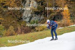 01.11.2023, Bessans, France (FRA): Alexandre Rousselet (FRA), Coach Team France - Cross-Country training, Bessans (FRA). www.nordicfocus.com. © Authamayou/NordicFocus. Every downloaded picture is fee-liable.