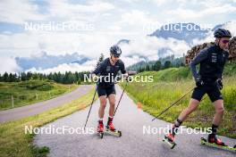04.07.2023, Lavaze, Italy (ITA): Cyril Faehndrich (SUI) - Cross-Country summer training, Lavaze (ITA). www.nordicfocus.com. © Barbieri/NordicFocus. Every downloaded picture is fee-liable.