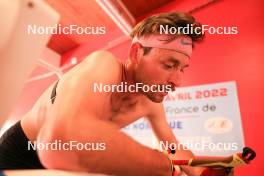 25.07.2023, Premanon, France (FRA): Hugo Lapalus (FRA) - Cross-Country summer training, Premanon (FRA). www.nordicfocus.com. © Manzoni/NordicFocus. Every downloaded picture is fee-liable.