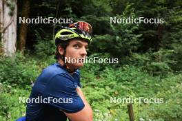 26.07.2023, Premanon, France (FRA): Clement Parisse (FRA) - Cross-Country summer training, Premanon (FRA). www.nordicfocus.com. © Manzoni/NordicFocus. Every downloaded picture is fee-liable.