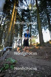 26.09.2023, Oberhof, Germany (GER): Antonin Savary (SUI) - Cross-Country training, Oberhof (GER). www.nordicfocus.com. © Reichert/NordicFocus. Every downloaded picture is fee-liable.