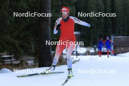 01.11.2023, Davos, Switzerland (SUI): Anja Weber (SUI) - Cross-Country preseason training, Davos (SUI). www.nordicfocus.com. © Manzoni/NordicFocus. Every downloaded picture is fee-liable.
