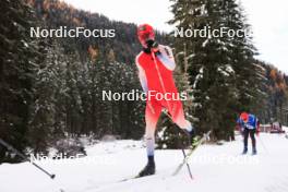 06.11.2023, Davos, Switzerland (SUI): Avelino Naepflin (SUI) - Cross-Country preseason training, Davos (SUI). www.nordicfocus.com. © Manzoni/NordicFocus. Every downloaded picture is fee-liable.