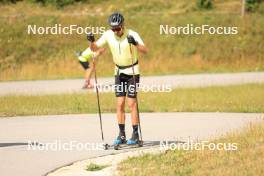 25.07.2023, Premanon, France (FRA): Maurice Manificat (FRA) - Cross-Country summer training, Premanon (FRA). www.nordicfocus.com. © Manzoni/NordicFocus. Every downloaded picture is fee-liable.