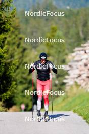 24.09.2023, Lavaze, Italy (ITA): Benjamin Moser (AUT) - Cross-Country summer training, Lavaze (ITA). www.nordicfocus.com. © Barbieri/NordicFocus. Every downloaded picture is fee-liable.