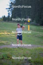 26.09.2023, Oberhof, Germany (GER): Janik Rienli (SUI) - Cross-Country training, Oberhof (GER). www.nordicfocus.com. © Reichert/NordicFocus. Every downloaded picture is fee-liable.