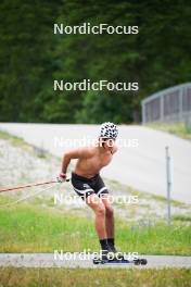 24.06.2023, Ruhpolding, Germany (GER): Jakob Walther (GER) - Cross-Country summer training, Ruhpolding (GER). www.nordicfocus.com. © Reiter/NordicFocus. Every downloaded picture is fee-liable.