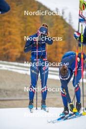 01.11.2023, Bessans, France (FRA): Mélissa Gal (FRA) - Cross-Country training, Bessans (FRA). www.nordicfocus.com. © Authamayou/NordicFocus. Every downloaded picture is fee-liable.