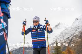01.11.2023, Bessans, France (FRA): Renaud Jay (FRA) - Cross-Country training, Bessans (FRA). www.nordicfocus.com. © Authamayou/NordicFocus. Every downloaded picture is fee-liable.