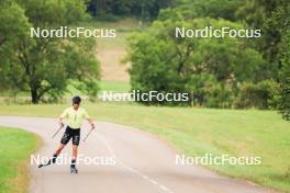 26.07.2023, Premanon, France (FRA): Julien Arnaud (FRA) - Cross-Country summer training, Premanon (FRA). www.nordicfocus.com. © Manzoni/NordicFocus. Every downloaded picture is fee-liable.