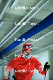 27.09.2023, Oberhof, Germany (GER): Pierrick Cottier (SUI) - Cross-Country training, Oberhof (GER). www.nordicfocus.com. © Reichert/NordicFocus. Every downloaded picture is fee-liable.