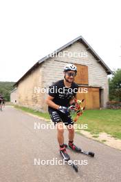 26.07.2023, Premanon, France (FRA): Renaud Jay (FRA) - Cross-Country summer training, Premanon (FRA). www.nordicfocus.com. © Manzoni/NordicFocus. Every downloaded picture is fee-liable.