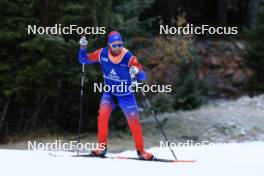 01.11.2023, Davos, Switzerland (SUI): Ilia Chernousov (RUS) - Cross-Country preseason training, Davos (SUI). www.nordicfocus.com. © Manzoni/NordicFocus. Every downloaded picture is fee-liable.