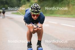26.07.2023, Premanon, France (FRA): Clement Parisse (FRA) - Cross-Country summer training, Premanon (FRA). www.nordicfocus.com. © Manzoni/NordicFocus. Every downloaded picture is fee-liable.