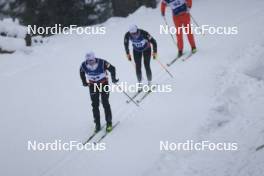 07.11.2023, Davos, Switzerland (SUI): Undefined athletes compete - Cross-Country preseason training, Davos (SUI). www.nordicfocus.com. © Manzoni/NordicFocus. Every downloaded picture is fee-liable.