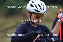 25.07.2023, Premanon, France (FRA): Delphine Claudel (FRA) - Cross-Country summer training, Premanon (FRA). www.nordicfocus.com. © Manzoni/NordicFocus. Every downloaded picture is fee-liable.