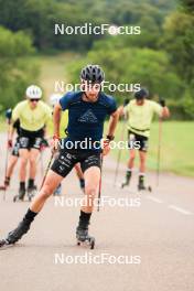 26.07.2023, Premanon, France (FRA): Hugo Lapalus (FRA) - Cross-Country summer training, Premanon (FRA). www.nordicfocus.com. © Manzoni/NordicFocus. Every downloaded picture is fee-liable.