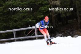 01.11.2023, Davos, Switzerland (SUI): Pierrick Cottier (SUI) - Cross-Country preseason training, Davos (SUI). www.nordicfocus.com. © Manzoni/NordicFocus. Every downloaded picture is fee-liable.