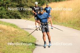 25.07.2023, Premanon, France (FRA): Richard Jouve (FRA) - Cross-Country summer training, Premanon (FRA). www.nordicfocus.com. © Manzoni/NordicFocus. Every downloaded picture is fee-liable.