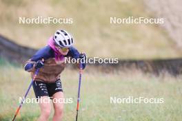 25.07.2023, Premanon, France (FRA): Lena Quintin (FRA) - Cross-Country summer training, Premanon (FRA). www.nordicfocus.com. © Manzoni/NordicFocus. Every downloaded picture is fee-liable.