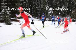 06.11.2023, Davos, Switzerland (SUI): Candide Pralong (SUI) - Cross-Country preseason training, Davos (SUI). www.nordicfocus.com. © Manzoni/NordicFocus. Every downloaded picture is fee-liable.