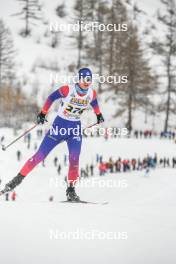 01.04.2023, Bessans, France (FRA): Marguerite  Couval (FRA) - French Championships cross-country, mass, Bessans (FRA). www.nordicfocus.com. © Authamayou/NordicFocus. Every downloaded picture is fee-liable.