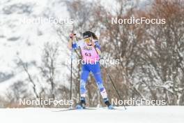 01.04.2023, Bessans, France (FRA): Liv  Martin Theze (FRA) - French Championships cross-country, mass, Bessans (FRA). www.nordicfocus.com. © Authamayou/NordicFocus. Every downloaded picture is fee-liable.
