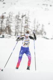01.04.2023, Bessans, France (FRA): Alice  Bourdin (FRA) - French Championships cross-country, mass, Bessans (FRA). www.nordicfocus.com. © Authamayou/NordicFocus. Every downloaded picture is fee-liable.