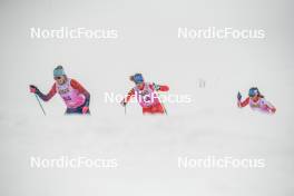 01.04.2023, Bessans, France (FRA): Jeannie  Jeunet (FRA), Marie  Hericher (FRA), (l-r)  - French Championships cross-country, mass, Bessans (FRA). www.nordicfocus.com. © Authamayou/NordicFocus. Every downloaded picture is fee-liable.