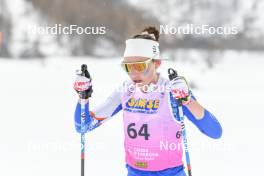 01.04.2023, Bessans, France (FRA): Lelia  Tulik (FRA) - French Championships cross-country, mass, Bessans (FRA). www.nordicfocus.com. © Authamayou/NordicFocus. Every downloaded picture is fee-liable.