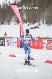 01.04.2023, Bessans, France (FRA): Charly  Rousset (FRA) - French Championships cross-country, mass, Bessans (FRA). www.nordicfocus.com. © Authamayou/NordicFocus. Every downloaded picture is fee-liable.