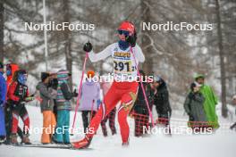 01.04.2023, Bessans, France (FRA): Selene  Gatie (FRA) - French Championships cross-country, mass, Bessans (FRA). www.nordicfocus.com. © Authamayou/NordicFocus. Every downloaded picture is fee-liable.