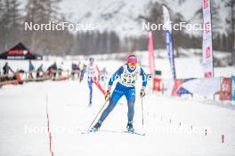 01.04.2023, Bessans, France (FRA): Tania  Kurek (FRA) - French Championships cross-country, mass, Bessans (FRA). www.nordicfocus.com. © Authamayou/NordicFocus. Every downloaded picture is fee-liable.