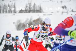 01.04.2023, Bessans, France (FRA): Maelyas  Boyer Deschamps (FRA) - French Championships cross-country, mass, Bessans (FRA). www.nordicfocus.com. © Authamayou/NordicFocus. Every downloaded picture is fee-liable.
