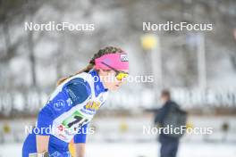 01.04.2023, Bessans, France (FRA): Julie  Pierrel (FRA) - French Championships cross-country, mass, Bessans (FRA). www.nordicfocus.com. © Authamayou/NordicFocus. Every downloaded picture is fee-liable.