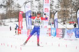 01.04.2023, Bessans, France (FRA): Simon  Vuillet (FRA) - French Championships cross-country, mass, Bessans (FRA). www.nordicfocus.com. © Authamayou/NordicFocus. Every downloaded picture is fee-liable.