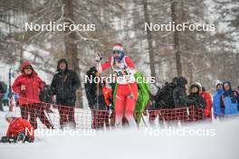 01.04.2023, Bessans, France (FRA): Romane  Combeau (FRA) - French Championships cross-country, mass, Bessans (FRA). www.nordicfocus.com. © Authamayou/NordicFocus. Every downloaded picture is fee-liable.