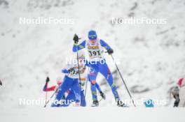 01.04.2023, Bessans, France (FRA): Mallory  Moreau (FRA) - French Championships cross-country, mass, Bessans (FRA). www.nordicfocus.com. © Authamayou/NordicFocus. Every downloaded picture is fee-liable.