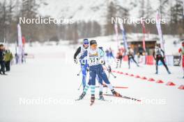 01.04.2023, Bessans, France (FRA): Juliette  Ducordeau (FRA) - French Championships cross-country, mass, Bessans (FRA). www.nordicfocus.com. © Authamayou/NordicFocus. Every downloaded picture is fee-liable.