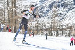 01.04.2023, Bessans, France (FRA): Mathieu  Goalabre (FRA) - French Championships cross-country, mass, Bessans (FRA). www.nordicfocus.com. © Authamayou/NordicFocus. Every downloaded picture is fee-liable.