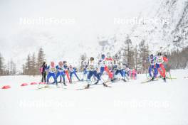 01.04.2023, Bessans, France (FRA): Juliette  Ducordeau (FRA) - French Championships cross-country, mass, Bessans (FRA). www.nordicfocus.com. © Authamayou/NordicFocus. Every downloaded picture is fee-liable.