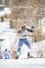 01.04.2023, Bessans, France (FRA): Victor  Lovera (FRA) - French Championships cross-country, mass, Bessans (FRA). www.nordicfocus.com. © Authamayou/NordicFocus. Every downloaded picture is fee-liable.