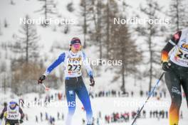 01.04.2023, Bessans, France (FRA): Jehanne  Grosjean (FRA) - French Championships cross-country, mass, Bessans (FRA). www.nordicfocus.com. © Authamayou/NordicFocus. Every downloaded picture is fee-liable.